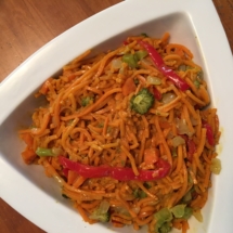Curried Sweet Potato Noodles