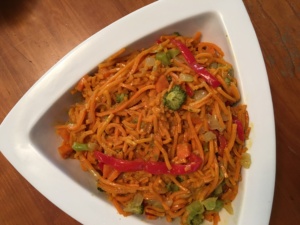 Curried Sweet Potato Noodles